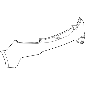 Chevy Volt Bumper Cover - 23369766