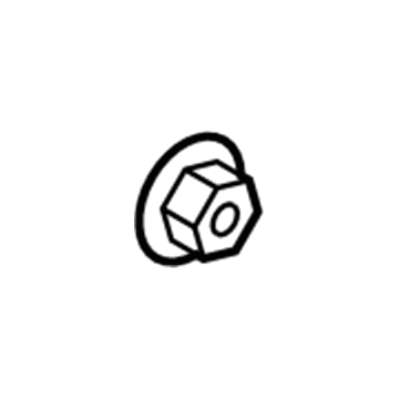 Chevy 11516754 Striker Nut