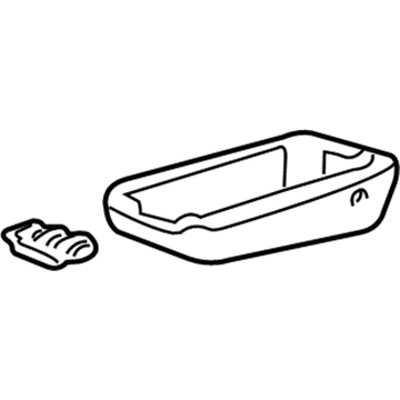 Cadillac 12493583 Armrest