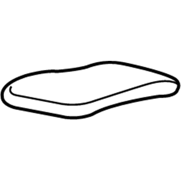 Cadillac 12493574 Lid