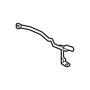 13548989 GM Outer Finish Panel Bracket Illustration 1 of 1