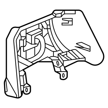 GM 13548089 Rear Support 13548089 GM Rear Support Illustration 1 of 1