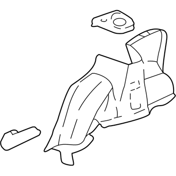 Pontiac 22699920 Inner Wheelhouse