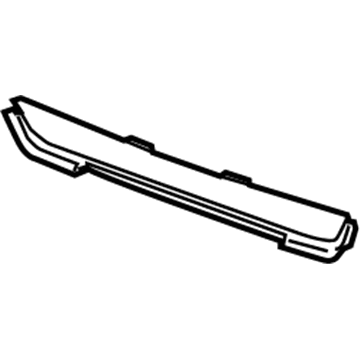 GM 22902341 Molding 22902341 GM Molding Illustration 1 of 1