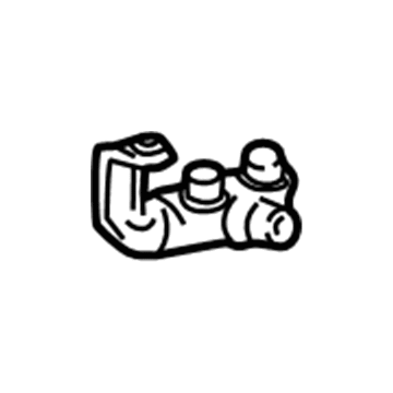 GM 25908840 Roller & Bracket, Rear 25908840 GM Roller & Bracket, Rear Illustration 1 of 1