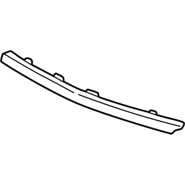 GM 10359996 Upper Track, Rear Driver Side 10359996 GM Upper Track, Rear Driver Side Illustration 1 of 1