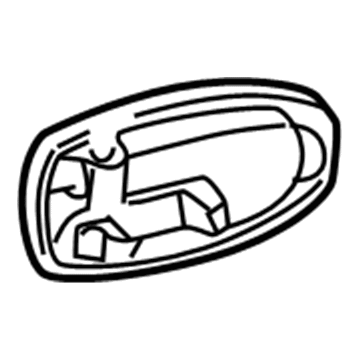Chevy Uplander Exterior Door Handle - 10322225