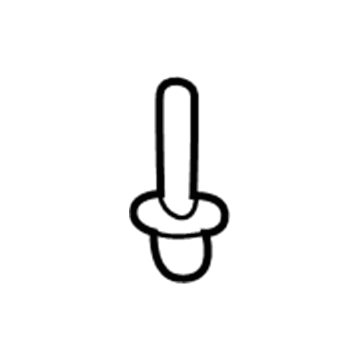 Pontiac 15714277 Rocker Molding Bolt