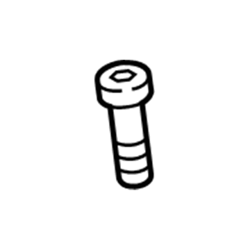 GM 13404535 Belt & Retractor Upper Bolt 13404535 GM Belt & Retractor Upper Bolt Illustration 1 of 1