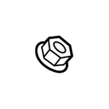 13436110 GM Buckle Nut Illustration 1 of 1