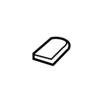 GM 96321150 Mirror Support 96321150 GM Mirror Support Illustration 1 of 1
