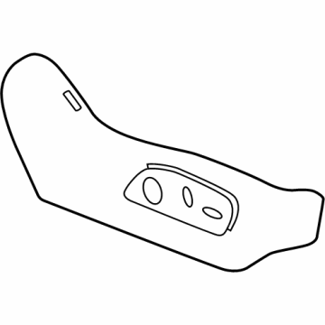 GMC 26436044 Outer Finish Panel