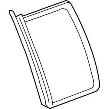 Chevy 12478058 Glass