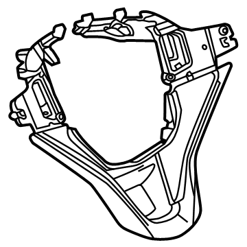 84781097 GM Trim Cover Illustration 1 of 1