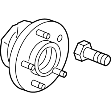 Cadillac 13535013 Hub Assembly