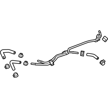 Buick 25204920 Water Return Tube