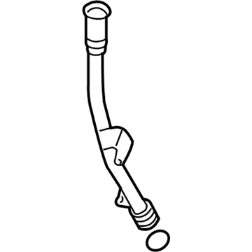 GM 98090962 Oil Filler Tube 98090962 GM Oil Filler Tube Illustration 1 of 1
