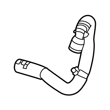 84850650 GM Outlet Hose, Lower Illustration 1 of 1