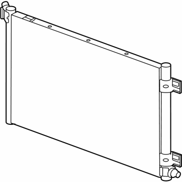 Cadillac 84743114 Auxiliary Radiator