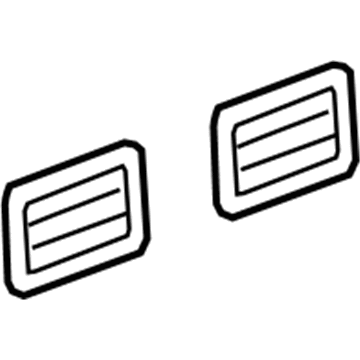 20813605 GM Vent Grille Illustration 1 of 1
