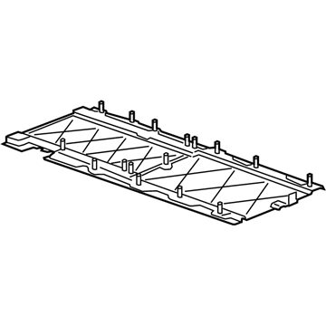 24249796 GM Mount Plate Illustration 1 of 1
