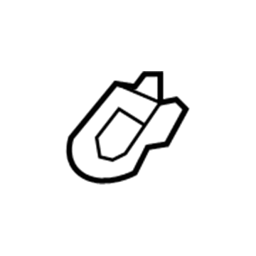 15020941 GM Tow Hook, Passenger Side Illustration 1 of 1
