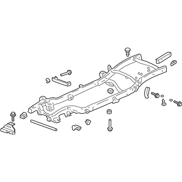 GM 15873154 Frame Assembly 15873154 GM Frame Assembly Illustration 1 of 1