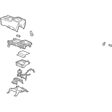 Chevy 20943691 Console Assembly
