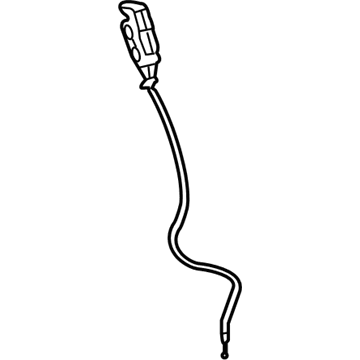 Saturn Rear Door Striker - 22661749