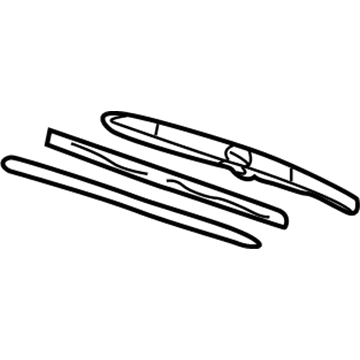 Pontiac Wiper Blade - 88969934