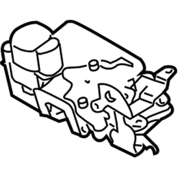 Chevy Tailgate Latch - 15110511