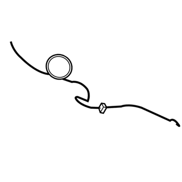 Cadillac Hood Release Cable - 25664724