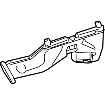 GM 22799385 Air Distributor 22799385 GM Air Distributor Illustration 1 of 1