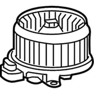 85653529 GM Motor, A/C Evaporator Blower Illustration 1 of 1