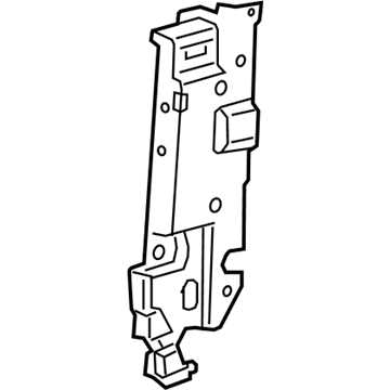 GM 23107670 Side Seal, Driver Side 23107670 GM Side Seal, Driver Side Illustration 1 of 1