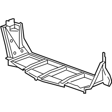 GM 23164434 Lower Baffle 23164434 GM Lower Baffle Illustration 1 of 1