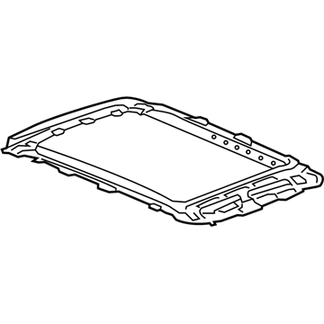 GM 84666065 Sunroof Frame 84666065 GM Sunroof Frame Illustration 1 of 1