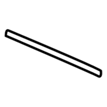 GM 22967977 Sunroof Glass Side Seal, Passenger Side 22967977 GM Sunroof Glass Side Seal, Passenger Side Illustration 1 of 1