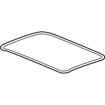 GM 22967982 Weatherstrip 22967982 GM Weatherstrip Illustration 1 of 1
