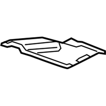 Chevy 12578196 Oil Pan Baffle