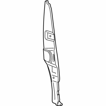 GM 42583435 Rear Insulator, Front Passenger Side 42583435 GM Rear Insulator, Front Passenger Side Illustration 1 of 1