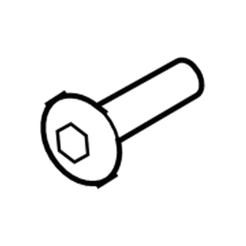 GM 11504646 Parking/Turn Lamp Screw 11504646 GM Parking/Turn Lamp Screw Illustration 1 of 1