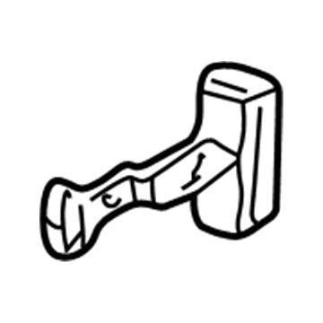 25713386 GM Door Check, Rear Lower Illustration 1 of 1