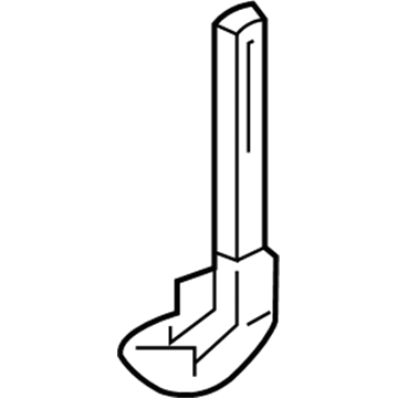 GM 13536164 Key 13536164 GM Key Illustration 1 of 1