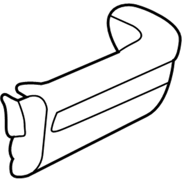 GM 12375250 Molding Kit, Passenger Side 12375250 GM Molding Kit, Passenger Side Illustration 1 of 1