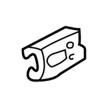 GM 26028254 Reservoir Retainer Clip, Driver Side 26028254 GM Reservoir Retainer Clip, Driver Side Illustration 1 of 1