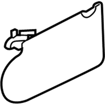 Pontiac Grand Prix Sun Visor - 15299196