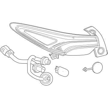 Buick Envista Back Up Light - 42906863