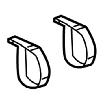 20849171 GM Spare Carrier Retainer Illustration 1 of 1