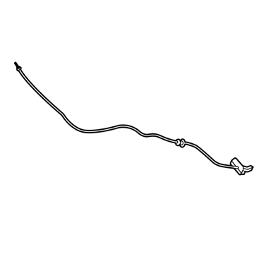 Chevy Malibu Hood Release Cable - 25878724